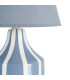 Table Lamp blue ceramic 22x22x30cm