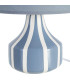 Table Lamp blue ceramic 22x22x30cm