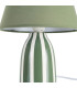 Table Lamp green ceramic 22x22x30cm