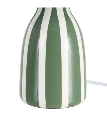 Table Lamp green ceramic 22x22x30cm
