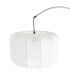 Floor Lamp wood and beige lampshade 50x50x151cm