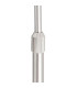 Floor Lamp wood and beige lampshade 50x50x151cm