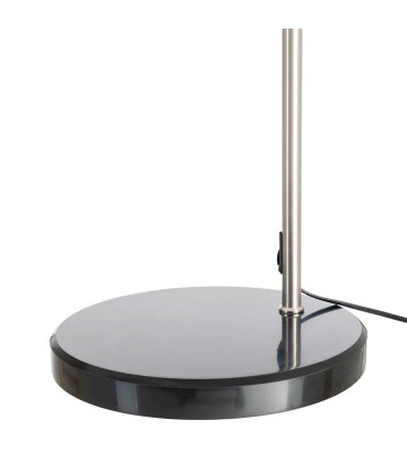 Floor Lamp wood and beige lampshade 50x50x151cm