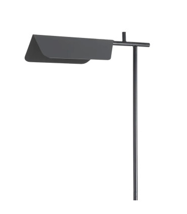 Floor Lamp black metal 45.5x25x156cm