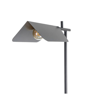Floor Lamp black metal 45.5x25x156cm