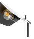 Floor Lamp black metal 45.5x25x156cm