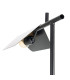 Floor Lamp black metal 45.5x25x156cm