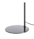 Floor Lamp black metal 45.5x25x156cm