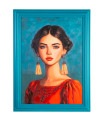 Wall Canvas portrait 87x4.5x117cm