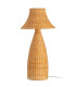 Lampadaire rotin tressé 60x60x118.5cm