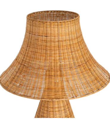 Lampadaire rotin tressé 60x60x118.5cm