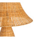 Lampadaire rotin tressé 60x60x118.5cm