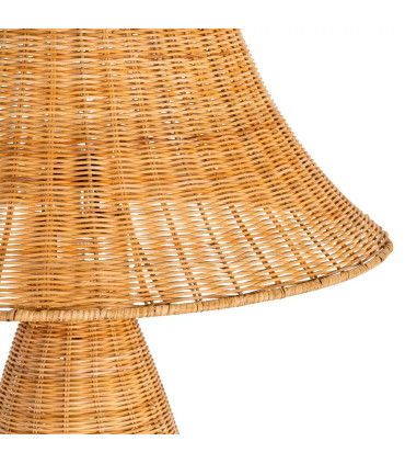 Lampadaire rotin tressé 60x60x118.5cm