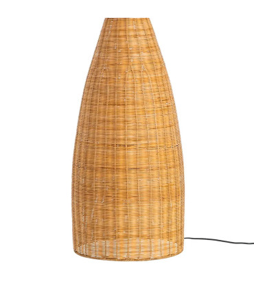 Lampadaire rotin tressé 60x60x118.5cm