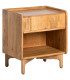 Table de chevet bois massif manguier 1 tiroir 45x35x50cm