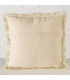 Coussin carré beige beach house 45x45cm
