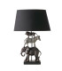 Table Lamp black resine 43.5x26x64.5cm