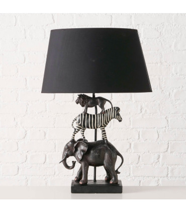 Table Lamp black resine 43.5x26x64.5cm