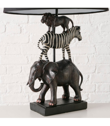 Table Lamp black resine 43.5x26x64.5cm
