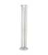 Porte capsules en métal blanc 24 capsules 7.5x7.5x33.5cm