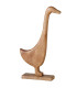 Figurine canard en bois de manguier 18x6x40cm