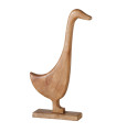 Figurine canard en bois de manguier 18x6x40cm