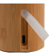 Lampe à poser bambou LED sans fil 15x15x23cm
