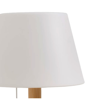 Table Lamp LED metal beige wireless 11x11x37cm
