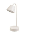 Table Lamp LED metal white wireless 11x16x32cm
