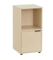 Nightstand MDF beige 31x29x61cm