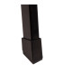 Escabeau pliable 2 marches en métal noir 46x55x82cm