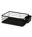 Dish Rack black 42x31x14cm