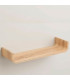 Wall Shelf MDF Wood 100x20x10cm