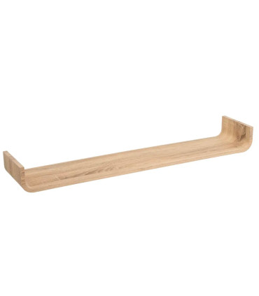 Wall Shelf MDF Wood 100x20x10cm