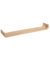 Wall Shelf MDF Wood 100x20x10cm