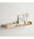 Wall Shelf MDF Wood 100x20x10cm