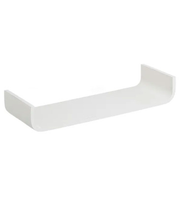 Wall Shelf MDF white Wood - 80cm