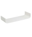 Wall Shelf MDF white Wood 60x20x10cm