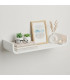 Wall Shelf MDF white Wood - 80cm