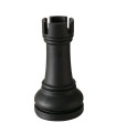 Decoratif chess black resine 19.5cm