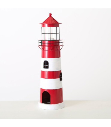 Set of 2 lanterns wood and black metal 20x20x45cm