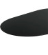 Round Side Table black metal 33x33x55.5cm