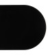 Table d'appoint métal noir 45x28x49cm