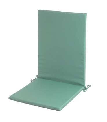 Coussin pour fauteuil de jardin vert 120x50x3cm