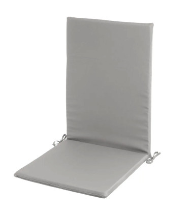 Coussin pour fauteuil de jardin gris 120x50x3cm