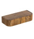 Bedside Table Wood beige 50x20x13cm