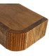 Table de chevet murale en bois de manguier 35x15x7.5cm