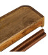 Bedside Table Wood beige 50x20x13cm