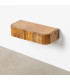 Bedside Table Wood beige 50x20x13cm