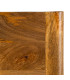 Set de 2 tables basses rectangulaires en bois de manguier 100x50x35cm